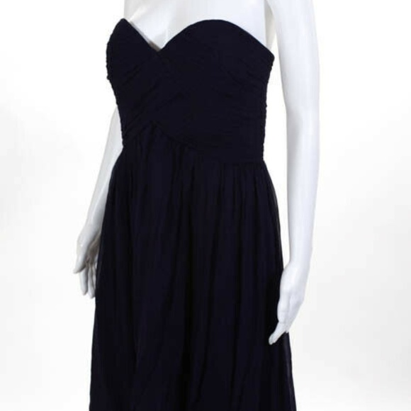 Donna Morgan Amethyst Silk NEW Sweetheart Dress 16 - Picture 3 of 8